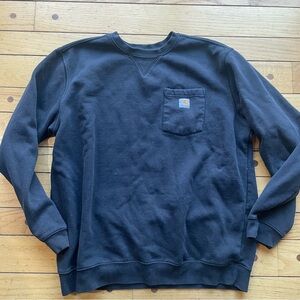 Carhartt Men's Crewneck Sweat shirt Black xl